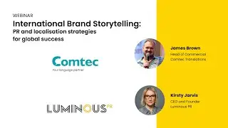 Webinar: International Brand Storytelling: PR and localisation strategies for global success