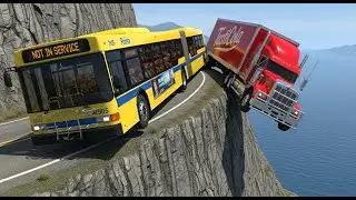 Car vs Cliff &ndash; Deadly Drop | BeamNG.drive