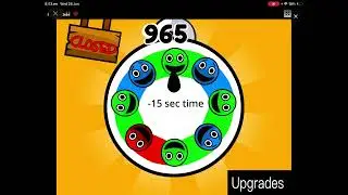Playing fun clicker:so scary and fun