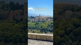 GUARDA esta escapada 🧡 Granada #granada #alhambra #escapadaperfecta