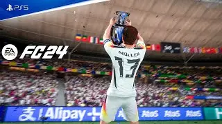 FC 24 - Германия vs Украина - Европы 2024 Финал [PS5 Slim] Полный Матча