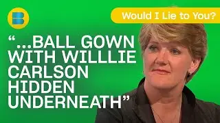 Clare Balding's Bizarre Ballgown Bet | Would I Lie to You? | Banijay Comedy