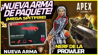 APEX LEGENDS TEMPORADA 10 | &iexcl;NUEVA ARMA DE PAQUETE! | NERF DE PROWLER | RELIQUIA DE LOBA | PAXROMANO