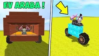 OHA !! YÜRÜYEN EV YAPTIM !! 😱 - MİNİ WORLD