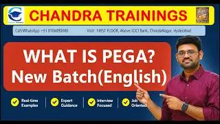 DEMO-1 || New PEGA batch in ENGLISH || DEC 15,2025 || Call +91 8106090080, Check Desc #pega