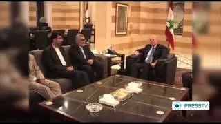 Iranian delegation talks Syria, regional stability in Lebanon visit