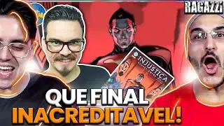 FIQUEI LOUCO!!! FINAL INJUSTIÇA: DEUSES ENTRE NÓS (ANO 5) •COMIC•