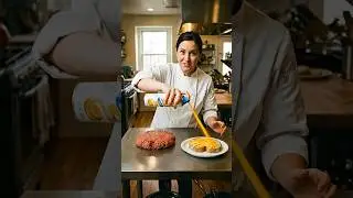 Is This The EASIEST Burger EVER (Raw Meat & Cheese Spray) 💥