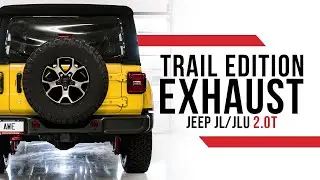 AWE Trail Edition Catback Exhaust for the Jeep JL/JLU Wrangler 2.0T