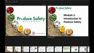 Introduction to On Farm Fresh Produce Food Safety