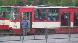 tramwaj - przeprowadzka menela