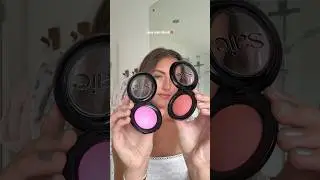 trying the new saie blush 😽❤️ #makeup #beauty