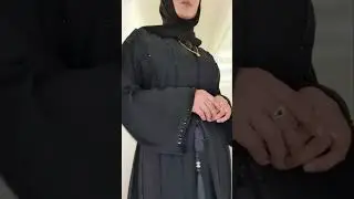Elevate Your Style with Chic Abayas #abayastyle #abayanew #abayahitam
