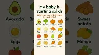 Best First Foods for Babies