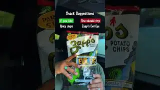 You won&rsquo;t regret it 🔥 #zapps #chips #snacks #voodoo #pretzels