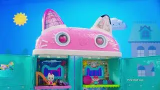 Gabby's Dollhouse Meow-Mazing Dollhouse + Feature Mermaid Doll - Svenska TVC