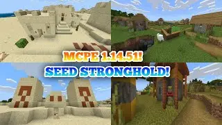 Minecraft pe 1.14.0.51 Village Seed / mcpe sevanna village seed - mcpe seed !