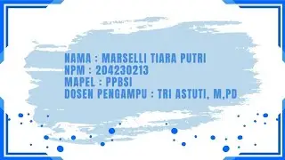Simulasi PPBSI Marselli Tiara Putri (204230213)