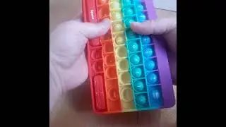 Keyboard Pop It Fidget Toy