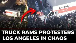 US News LIVE: Massive Anti-Iranian Regime Protests Turn Horrific As Truck Plows Into Crowd  | LA