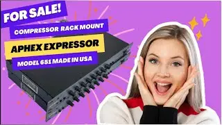 Jangan Dulu Dibeli! Rack Mount Compressor Aphex Expressor Model 651 Sebelum Nonton Reviewnya.