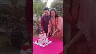 Cake Cutting Ring Ceremony ❣️❣️❤️❤️ #cakecutting #trending #ytshorts #ringceremony