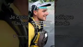 Je croise un ancien coll&egrave;gue sauveteur &agrave; la piscine de Loverval 😄