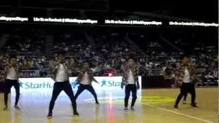 Freshest Nutz Performing at the JobStreet.com Singapore Slingers Match
