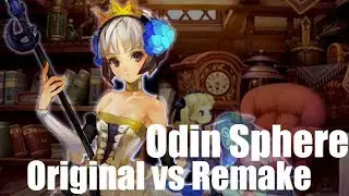Odin Sphere Original vs Remake Leifthrasir Graphics Comparison