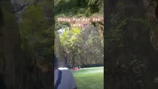 Phang Nga Bay Sea Cave close by James Bond Island 🇹🇭