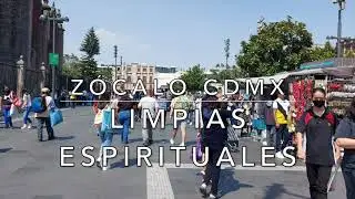POV Limpias Espirituales Walk Tour Zocalo CDMX M&eacute;xico