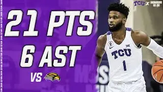TCU's Mike Miles Continues To Shine | 20 PTS & 6 AST vs. Southern Miss | 11.15.21
