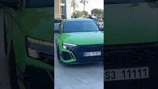 Rich Lady enjoying her ABT RS3-R in Monaco #monaco #audi #luxury #lifestyle