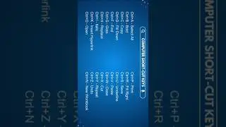 Work Smarter! Best Computer Shortcut Keys for Fast Use 💻✔️