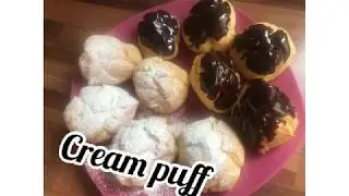 How to make cream puff | butter puff | easy and quick homemade creampuff | bigne alla crema