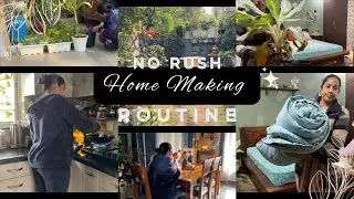 చలి రోజుల్లో Cleaning,Cooking & Gardening | Peaceful Winter Gardening | Homemaker Daily Routine