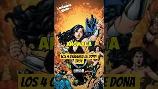 🌙 Donna Troy, Anomal&iacute;a con 4 or&iacute;genes v&aacute;lidos. #DonnaTroy #DC #DCComics #DCUniverse #DCFans