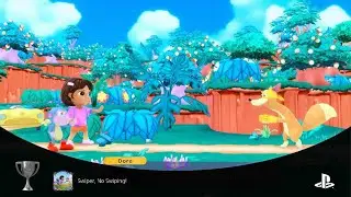 Dora: Rainforest Rescue Swiper, No Swiping (SILVER)Don't let Swiper swipe an item #PlayStationTrophy