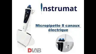 Micropipette multicanaux &eacute;lectronique