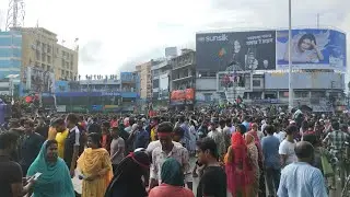 শেখ হাসিনার দেশ ছেড়ে পালাইছে বিজয়ের উল্লাস শিববাড়ি মরে খুলনা য়Rohan islamic24 is live