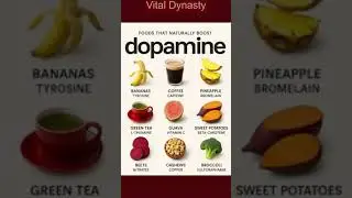 Foods That Naturally Boost Dopamine for Better Mood & Focus 🧠✨