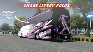 SHAREE!!! CORAK LIVERY POLOS -PINKK 😋😋JB3 DANZ PROJECT