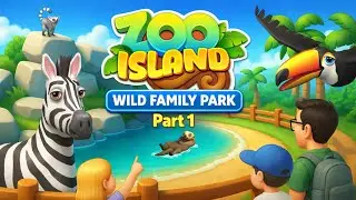 🦊 Zoo Island: Wild Family Park Walkthrough Part 1 | Mobile Gameplay (Android/iOS)