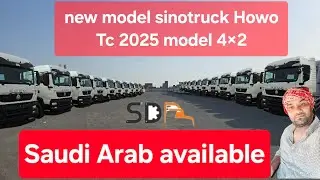 HOWO sinotruk new model Saudi Arab