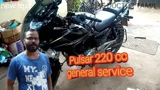 Pulsar 220cc General Service in Tamil