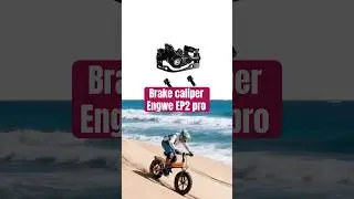 Rear brake caliper for Engwe EP2 pro #brakecaliper#engwe #ebike #engweep2pro #wholesale #riding