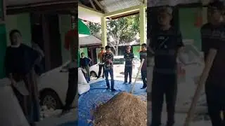 penyuluhan pertanian, pembuatan pupuk organik padat