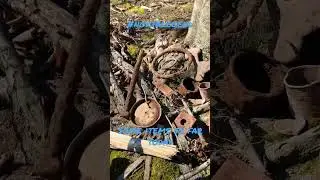 Some items so far from 1830&rsquo;s homesite #noktalegend #metaldetecting