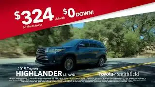 2019 Toyota Highlander Lease - June 2019