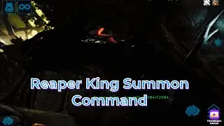 Reaper King Summoning With God Console Commands (Ark Mobile Ultimate Edition)